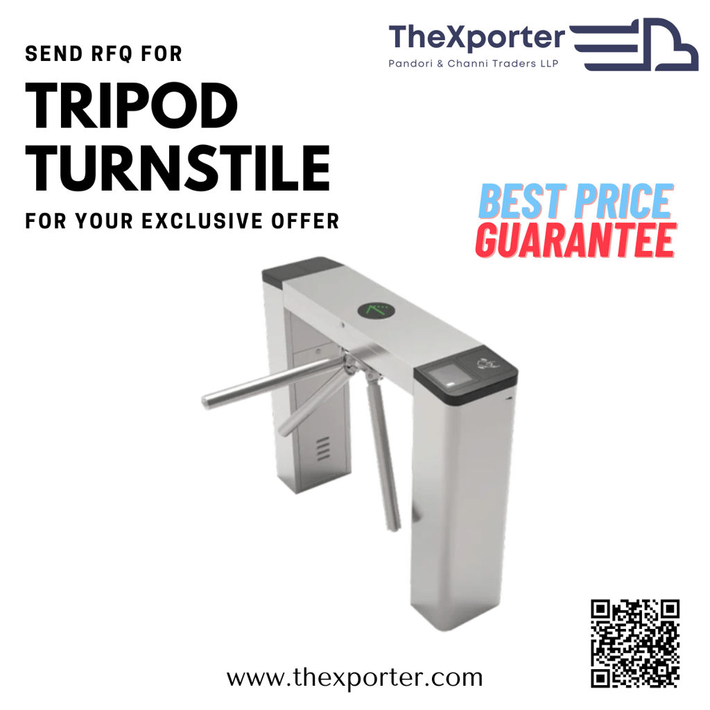 Tripod turnstile for gate access control solutions