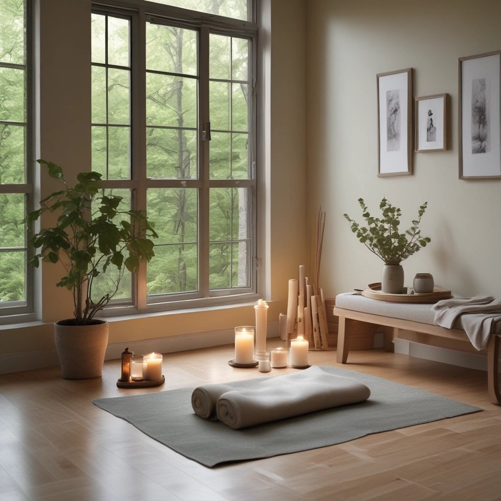 Bright living room with modern inventory