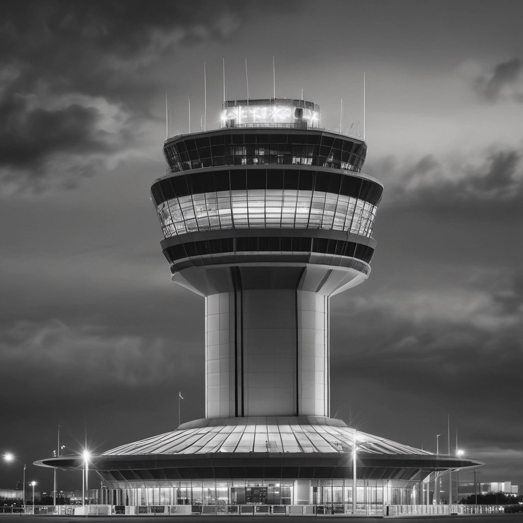blue and white striped round textile