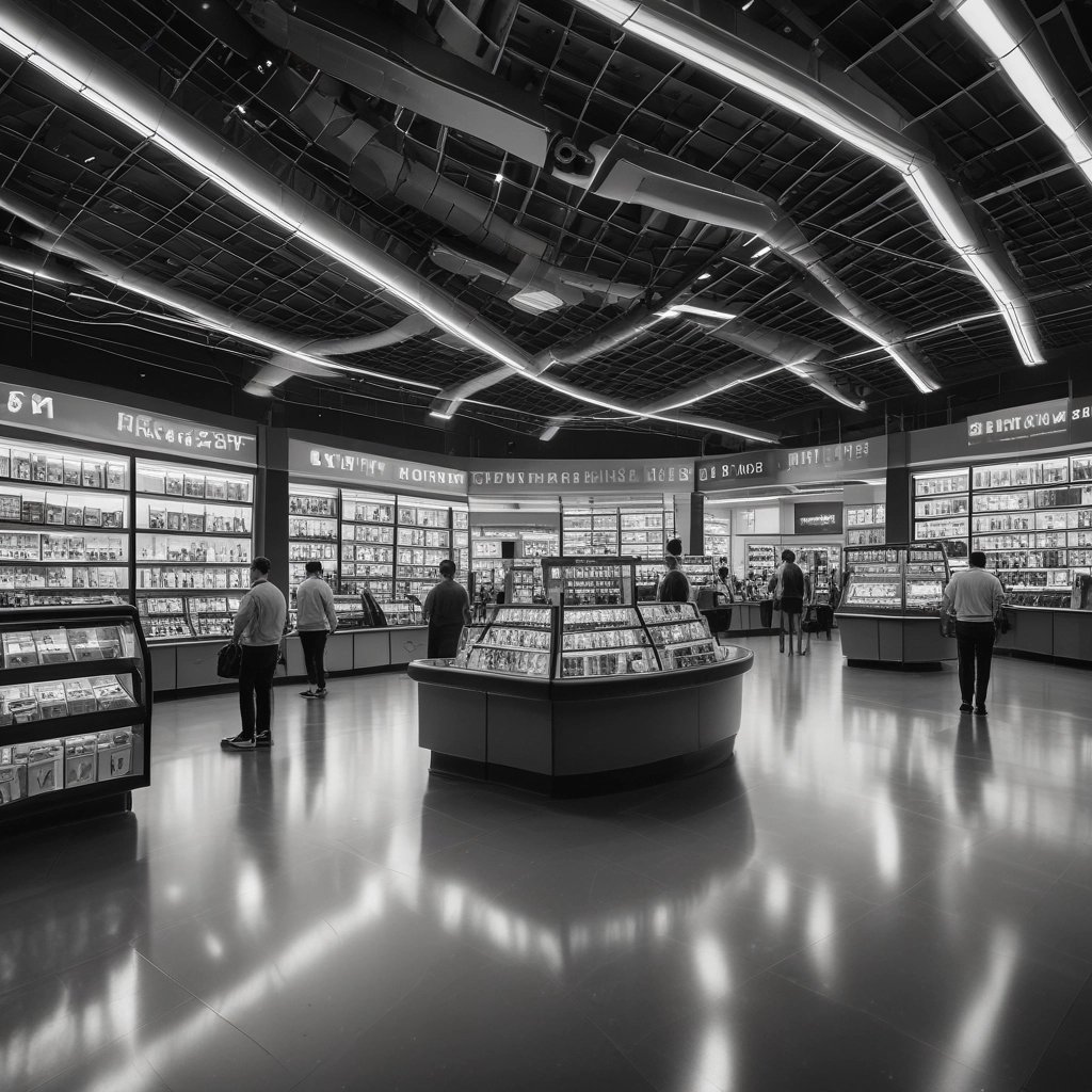 blue and white striped round textile