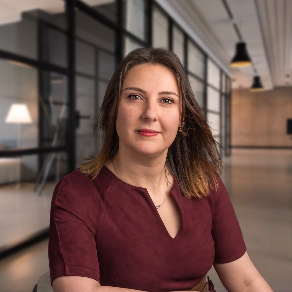 Photo de Lorianne Domenicone, conseillère en gestion de patrimoine.