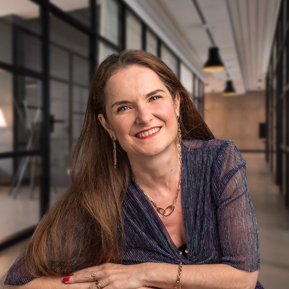 Photo de la directrice du cabinet, Sandra Fressier.