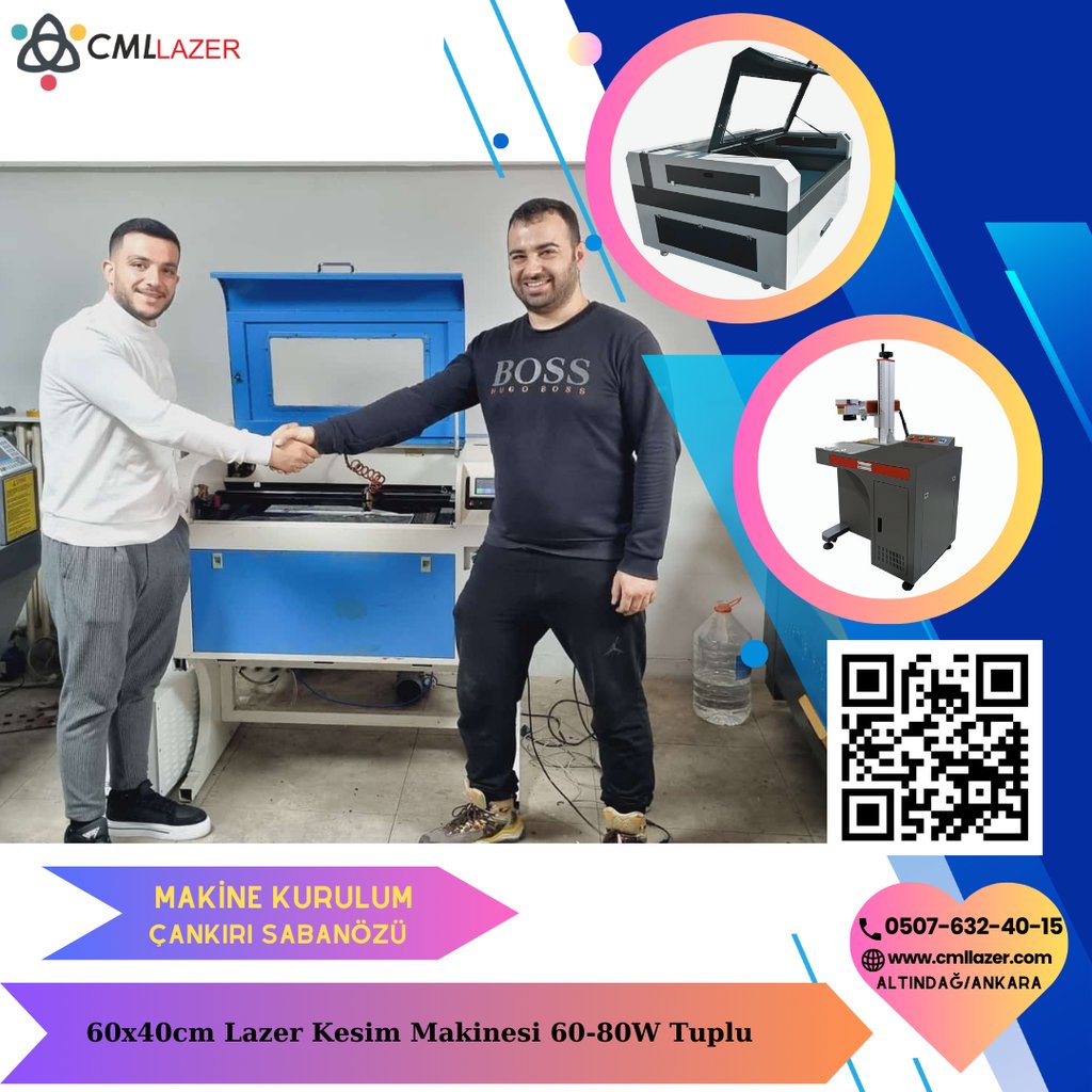 Çankırı lazer kesim makinesi