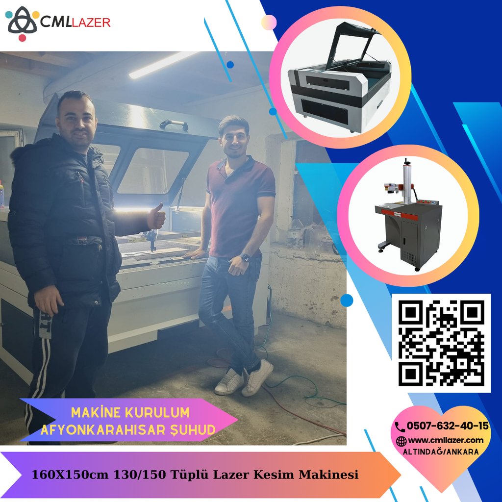Afyonkarahisar lazer kesim makinesi