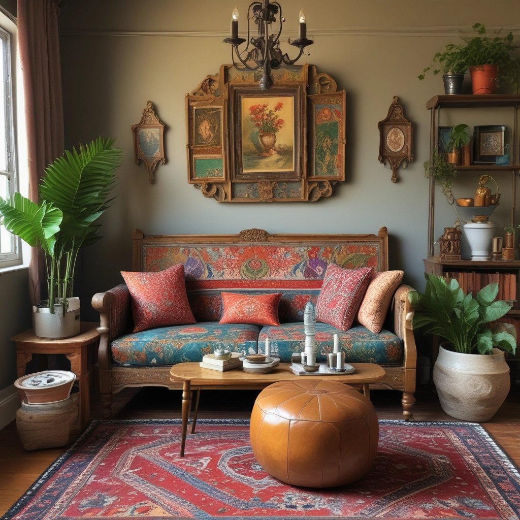 A beautifully restored vintage chair showcasing intricate craftsmanship.