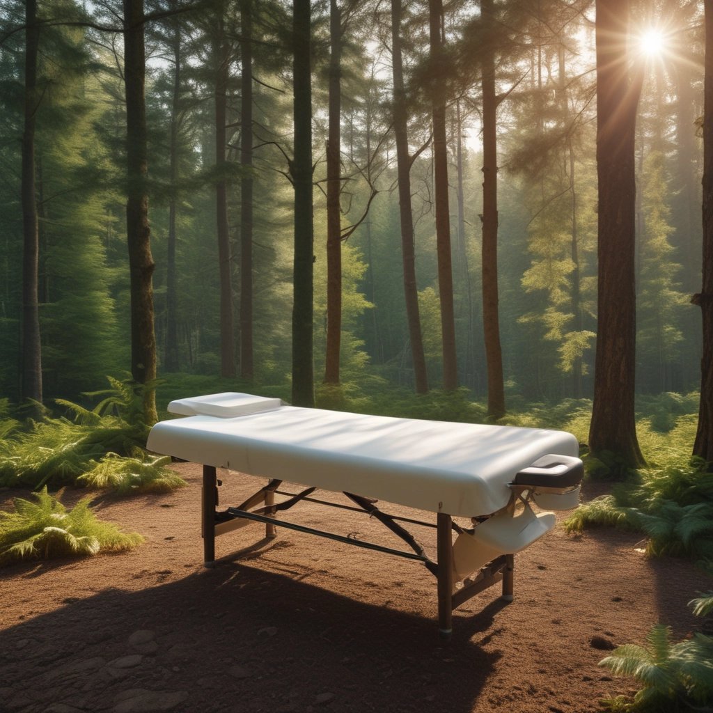 blue and white striped round textile