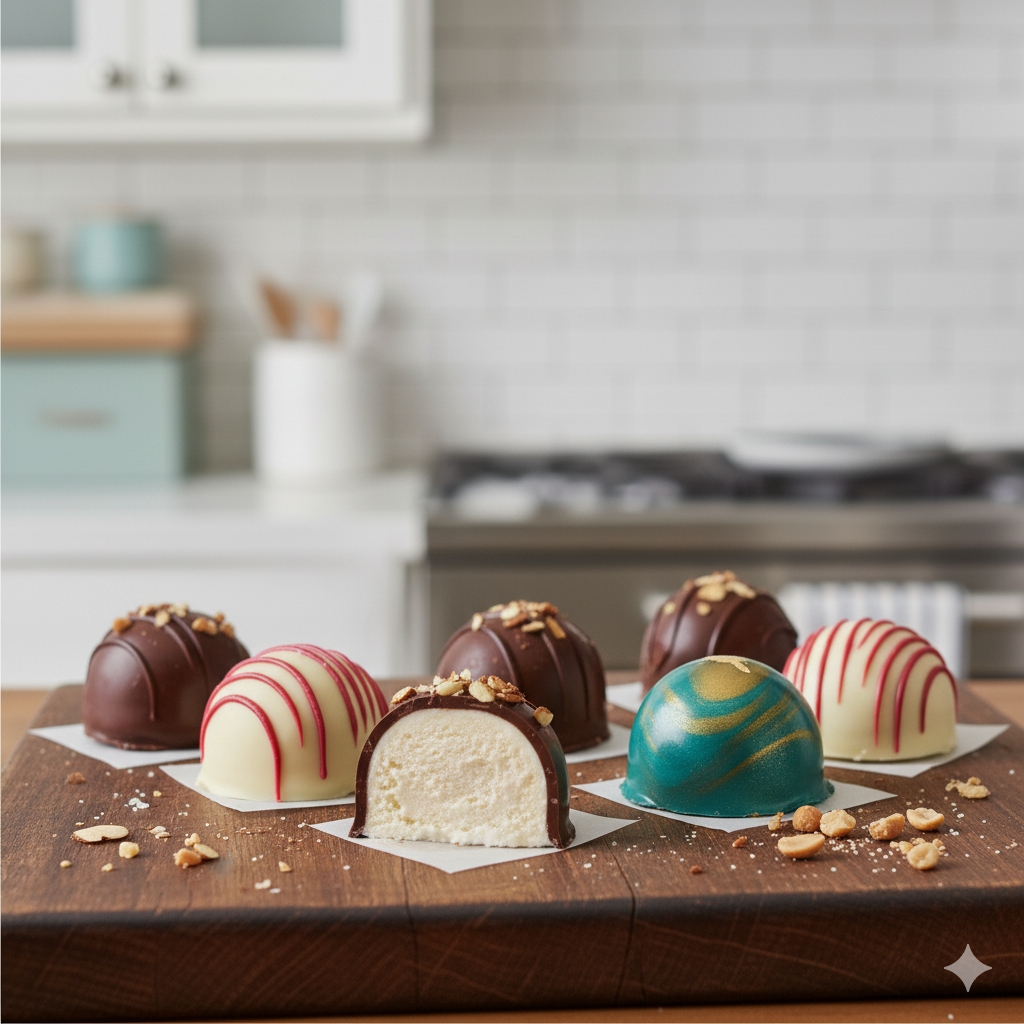 airy and fruit-based frozen confections