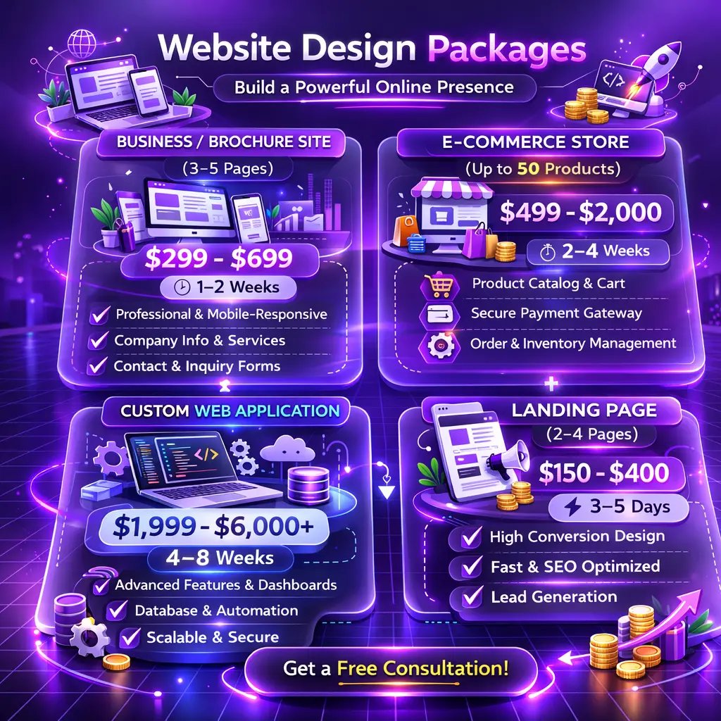 affordable web design for small business
