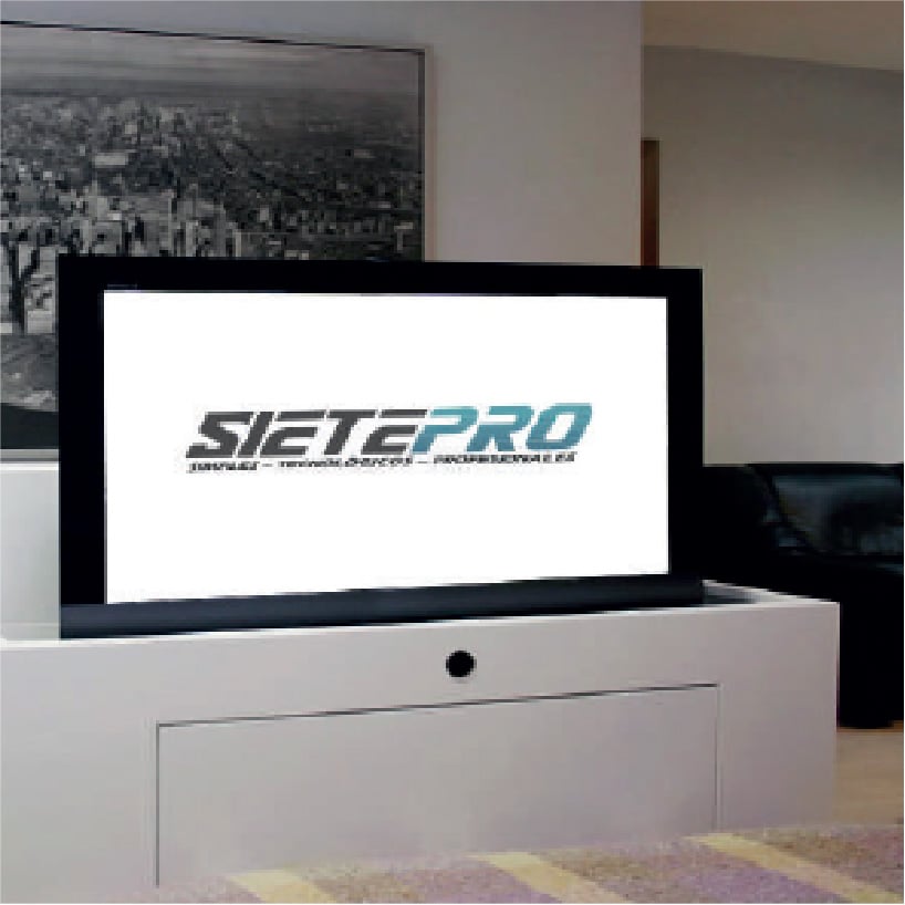 ELEVADOR VERTICAL TVS 80" SIETEPRO