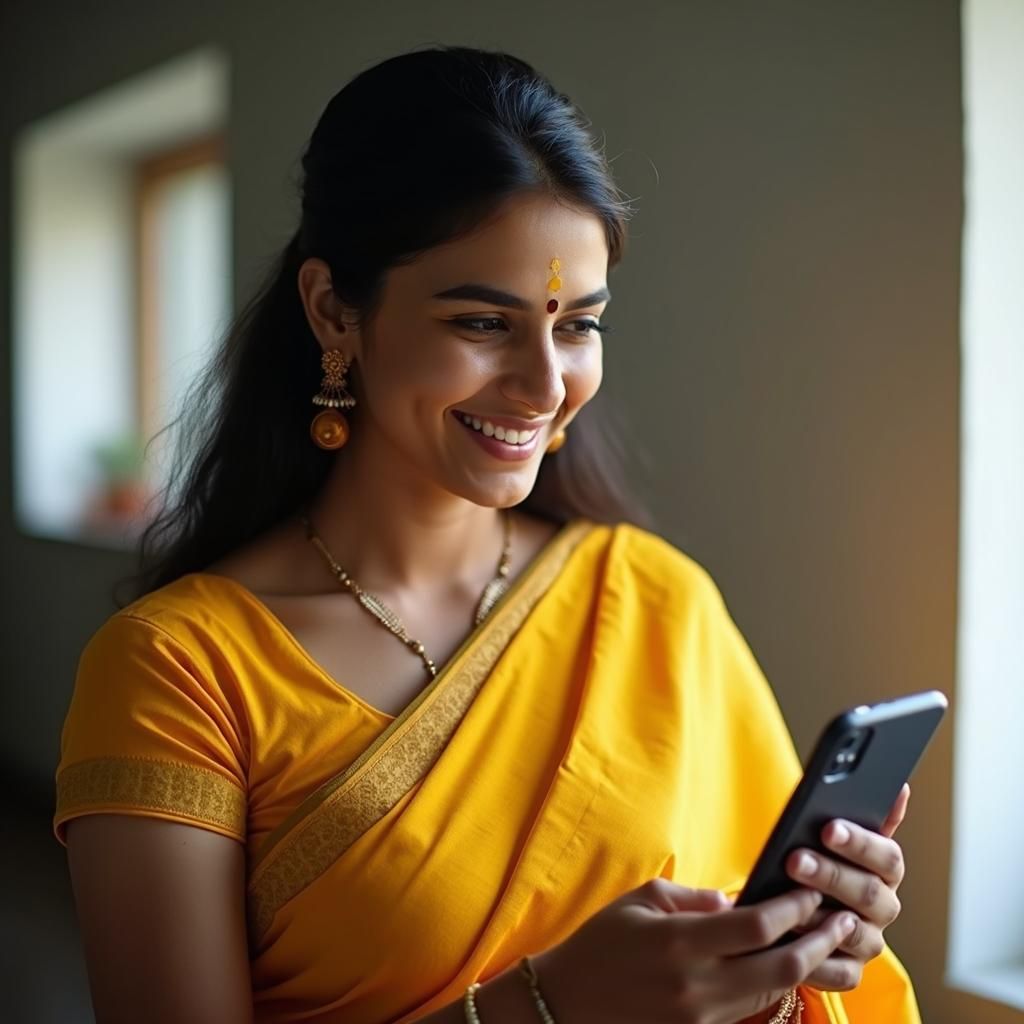 student learning sangeetham online