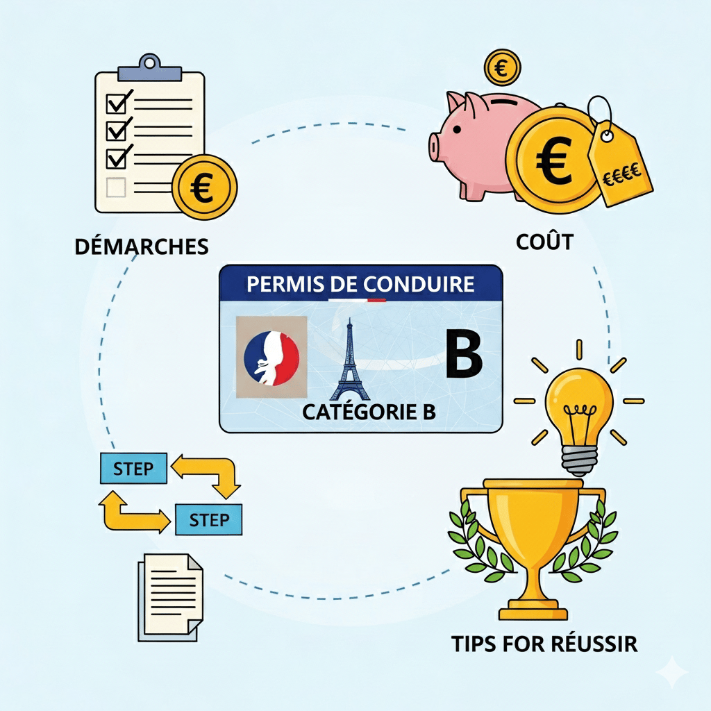 permis B prix