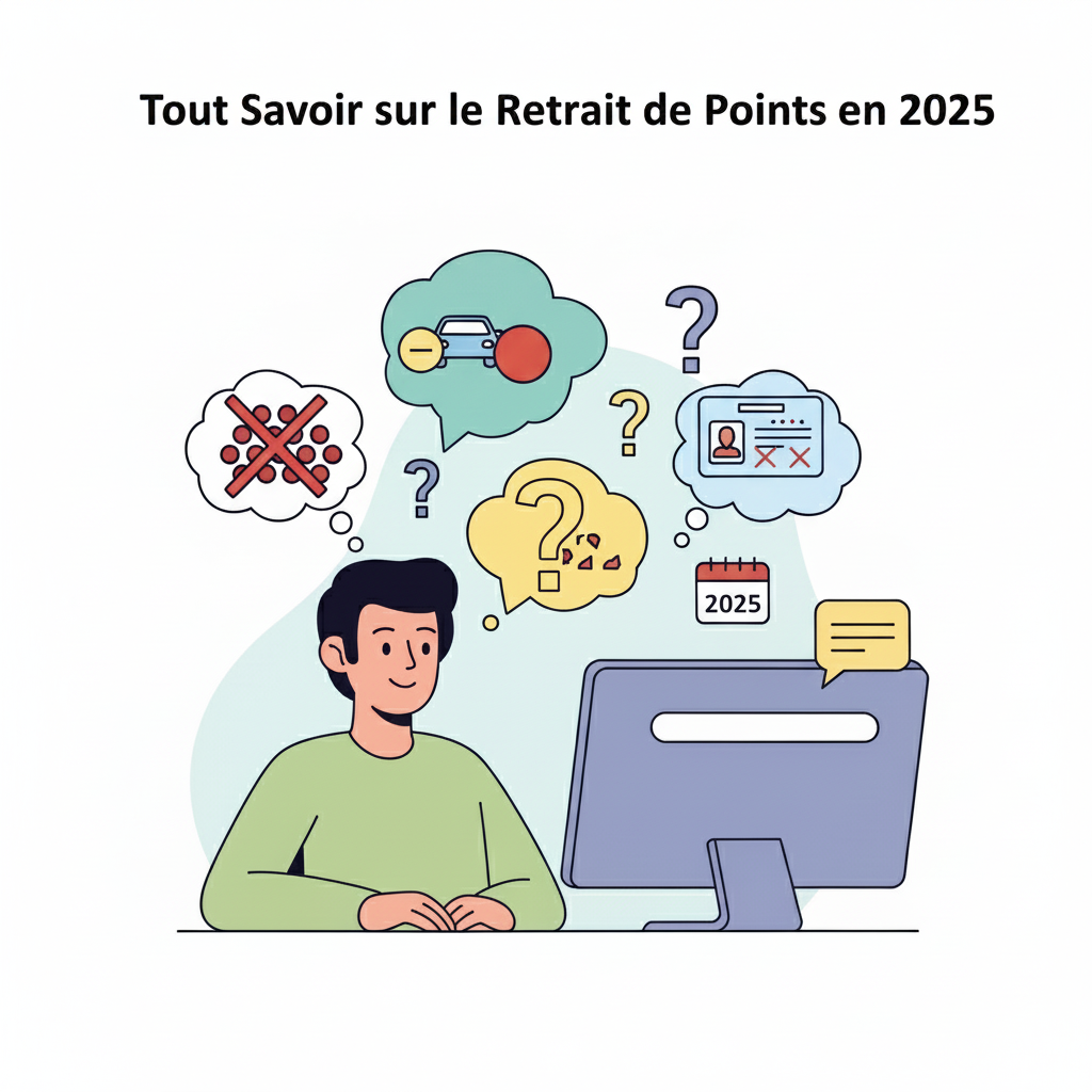retrait de points permis de conduire