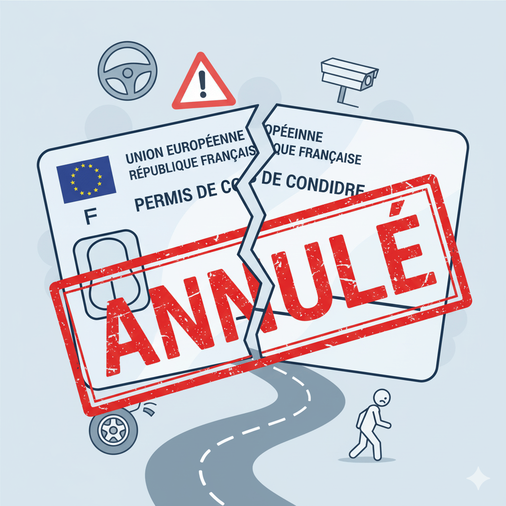 tout savoir sur l'annulation du permis de conduire