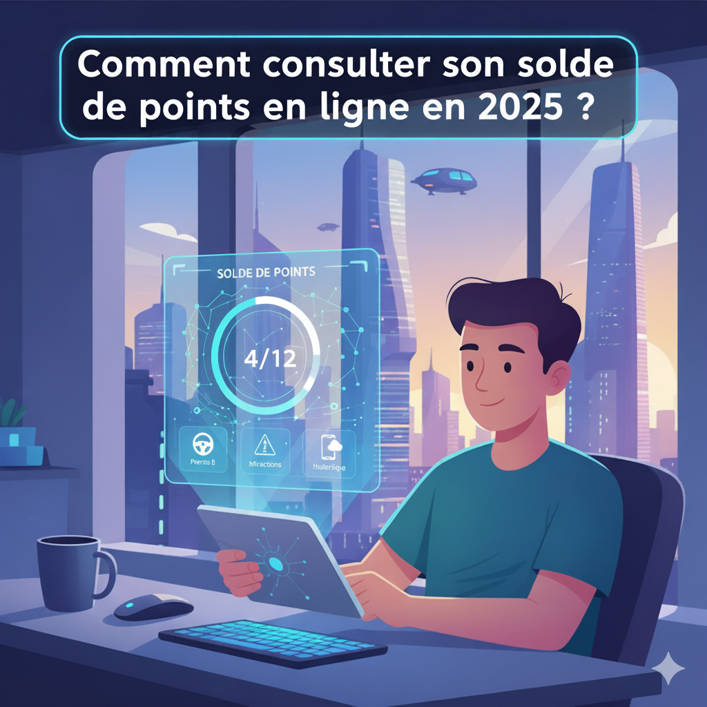 solde de points permis de conduire