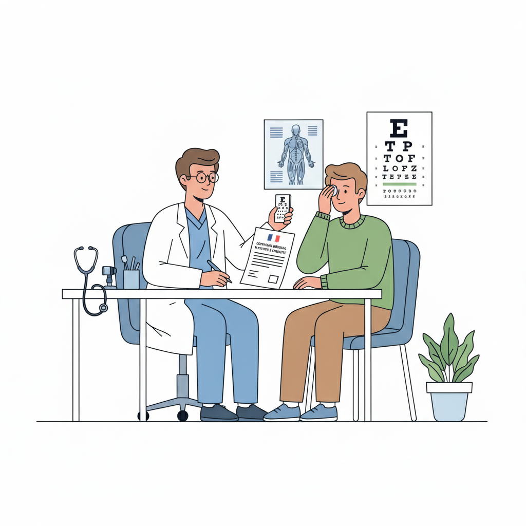 visite médicale permis de conduire
