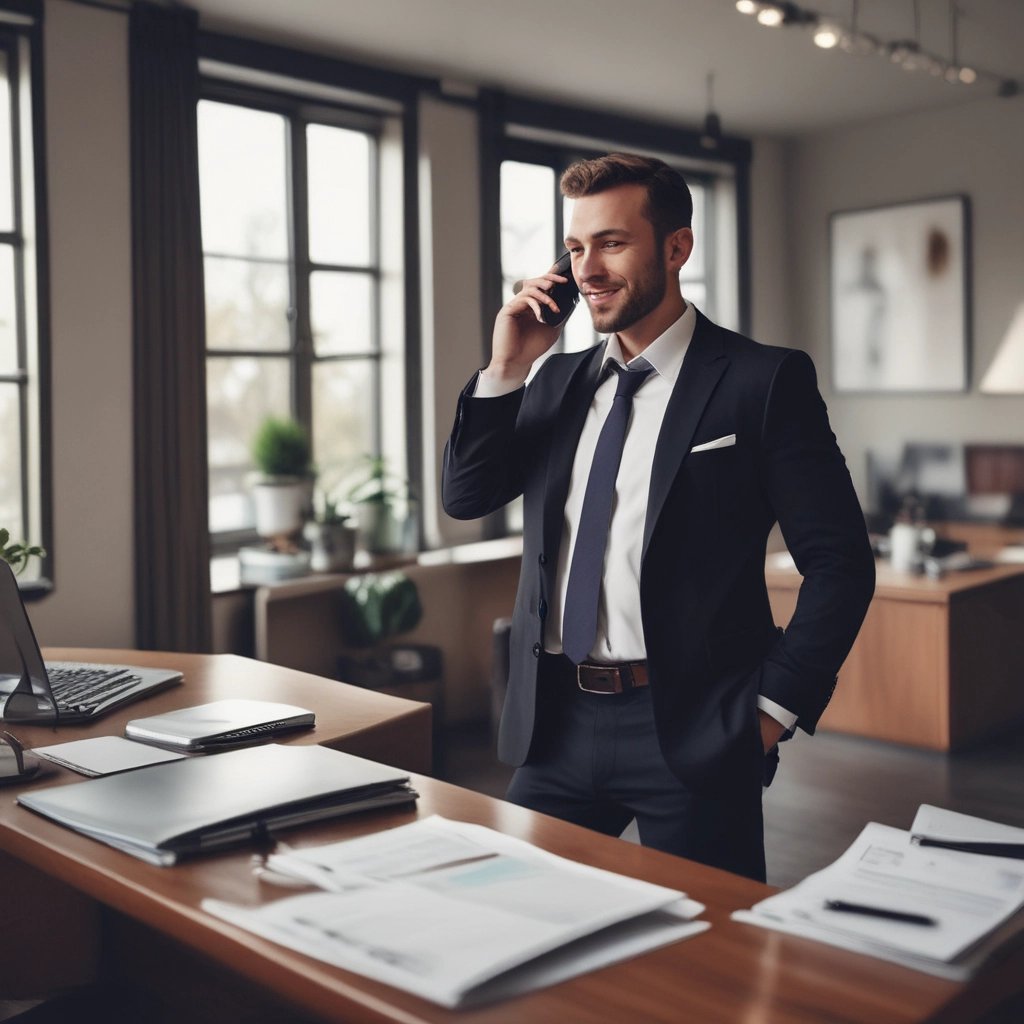 A classic Parisian building with ornate architecture is situated on a street corner. It features several stories, a mansard roof, and decorative railings. The ground floor is occupied by a restaurant with red awnings and an outdoor seating area. A lamppost and a cylindrical advertising column are visible along the street. The scene is illuminated by bright sunlight, and a bird is flying in the sky.