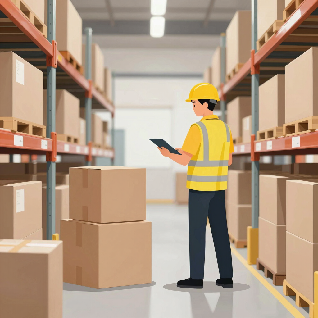 Friendly customer service representative assisting a client via headset.