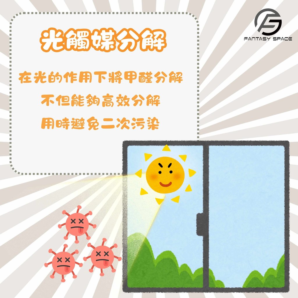 光觸媒分解甲醛技術-高效分解避免二次污染工法-幻想空間