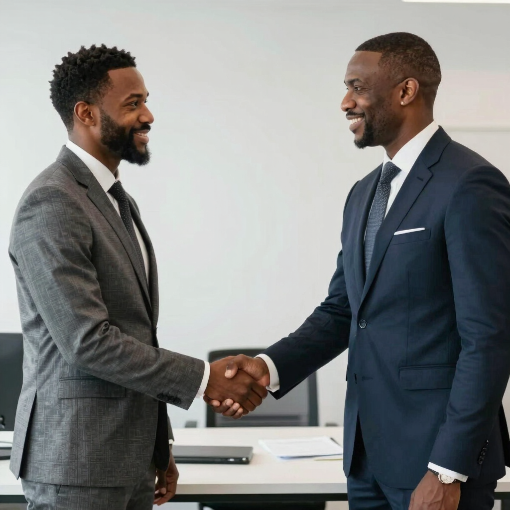Reniisha Renee smiling while assisting a client over a video call, showcasing friendly virtual support.