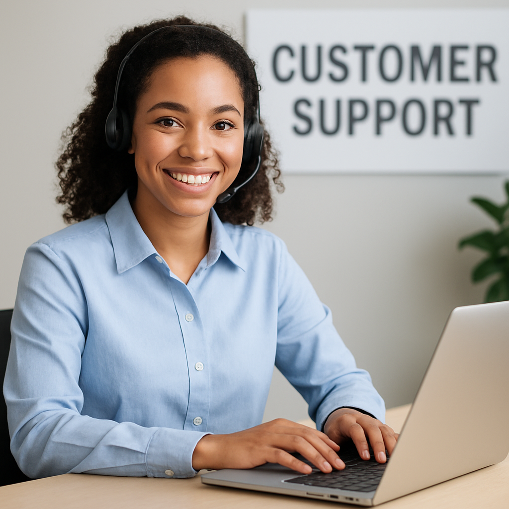 Close-up of a hand holding a smartphone displaying a WhatsApp chat with industrial parts supplier.