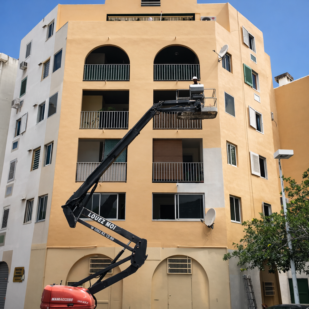 ravalement de façade à La Réunion