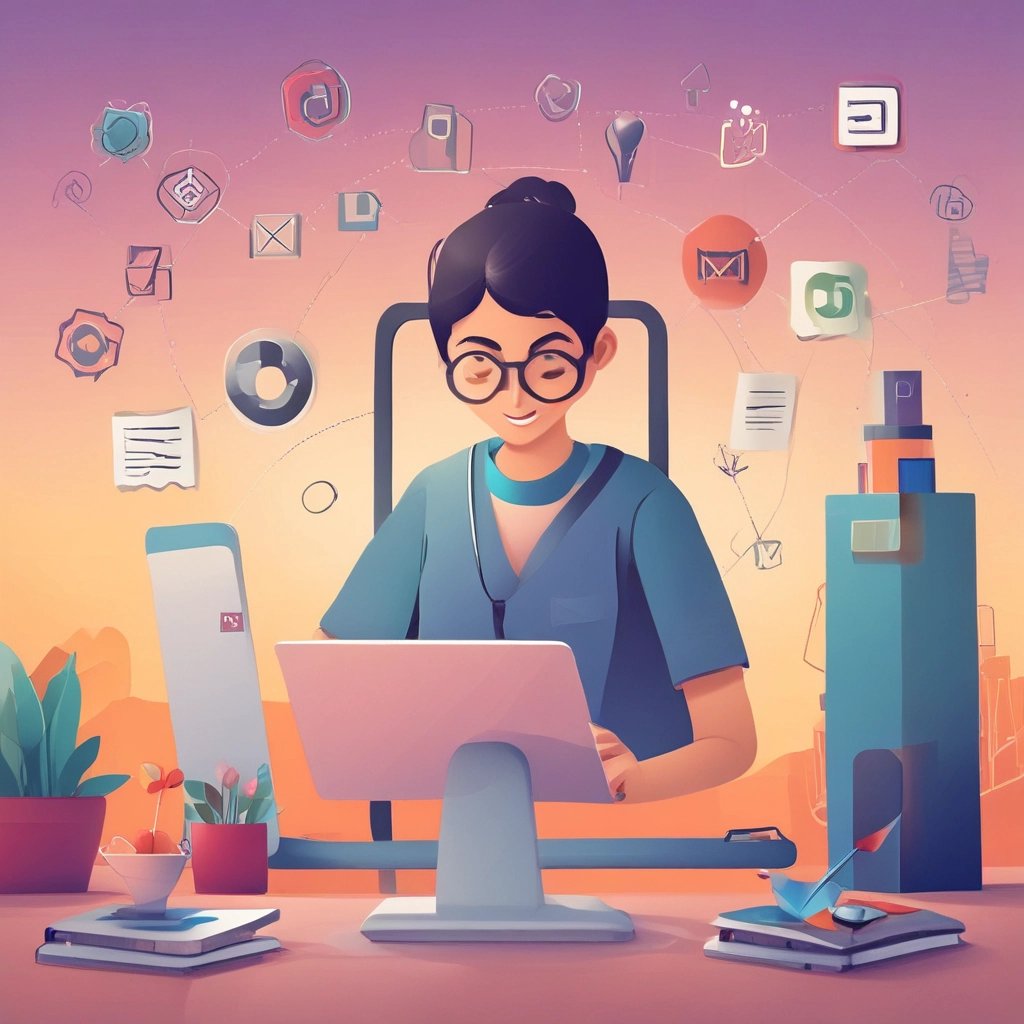 A clean, modern website homepage displayed on a desktop and mobile device side by side.