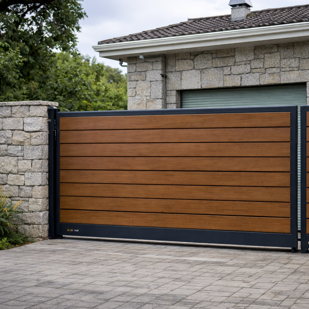 portón metálico en vigo