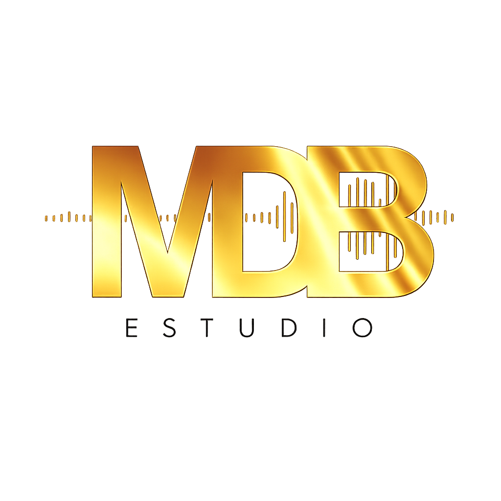 logo estudio mdb vetor