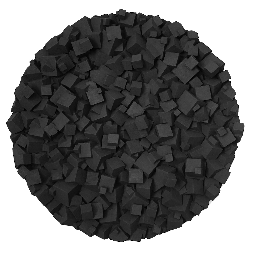  Wall Pyrite sculpture by Stanislas Garaud