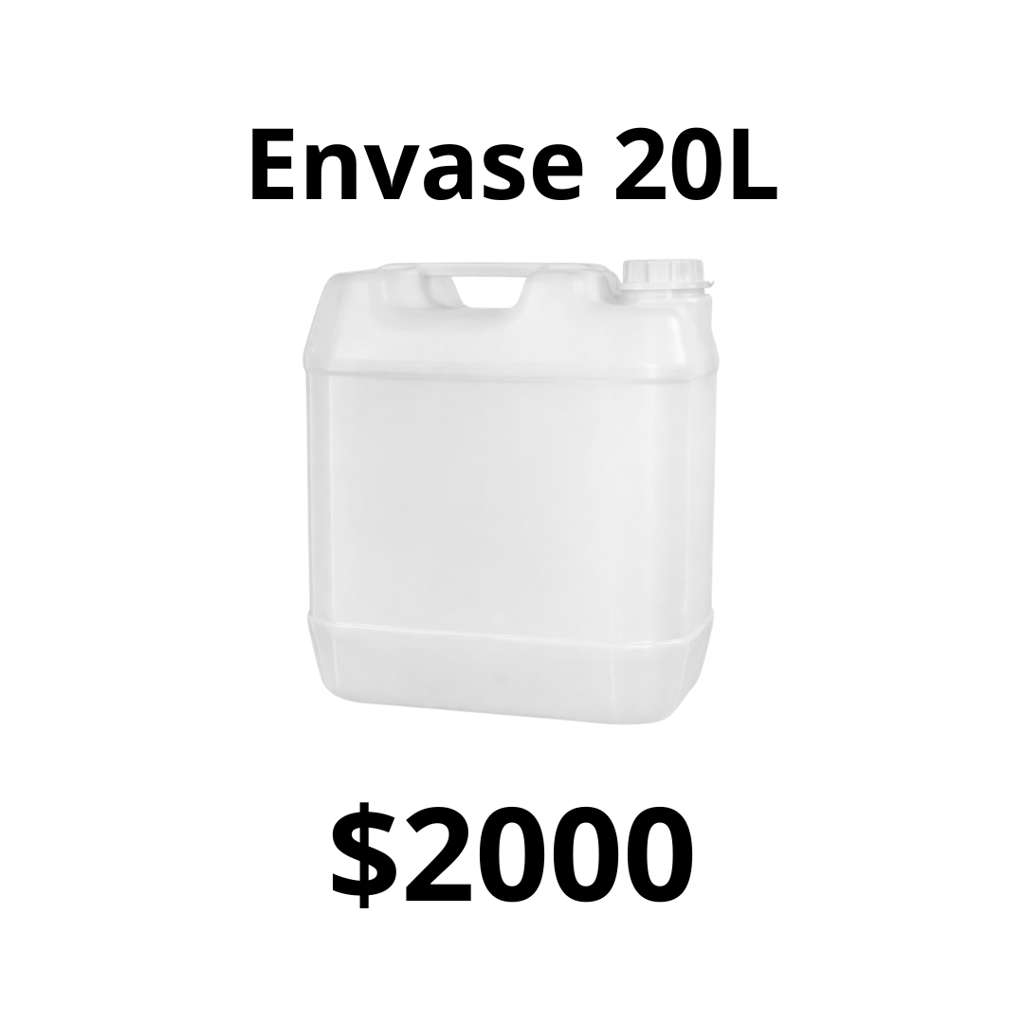 Envase vacío de 20 Litros por mayor