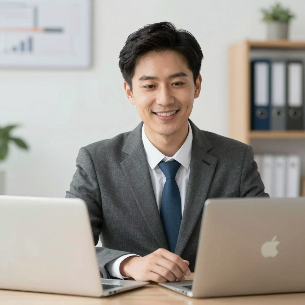 Friendly accountants collaborating in a cozy office space with tax documents and laptops.