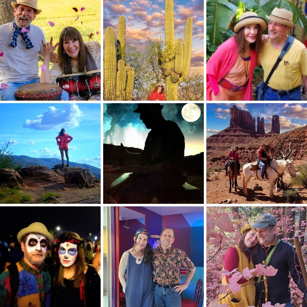 Images of our outings, hikes, trail rides, drumming, festivals and fun in the desert
