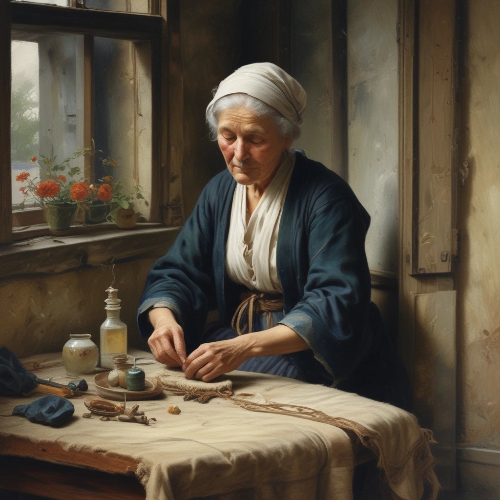 the woman should be wearing colofrunl clother from slovakia in 1920,