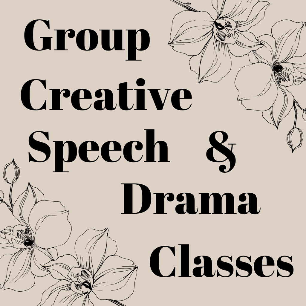 Group Creative Speech and Drama Classes