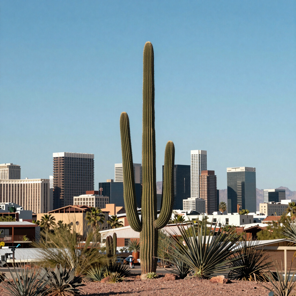 the arizona state university sign is in front of a building