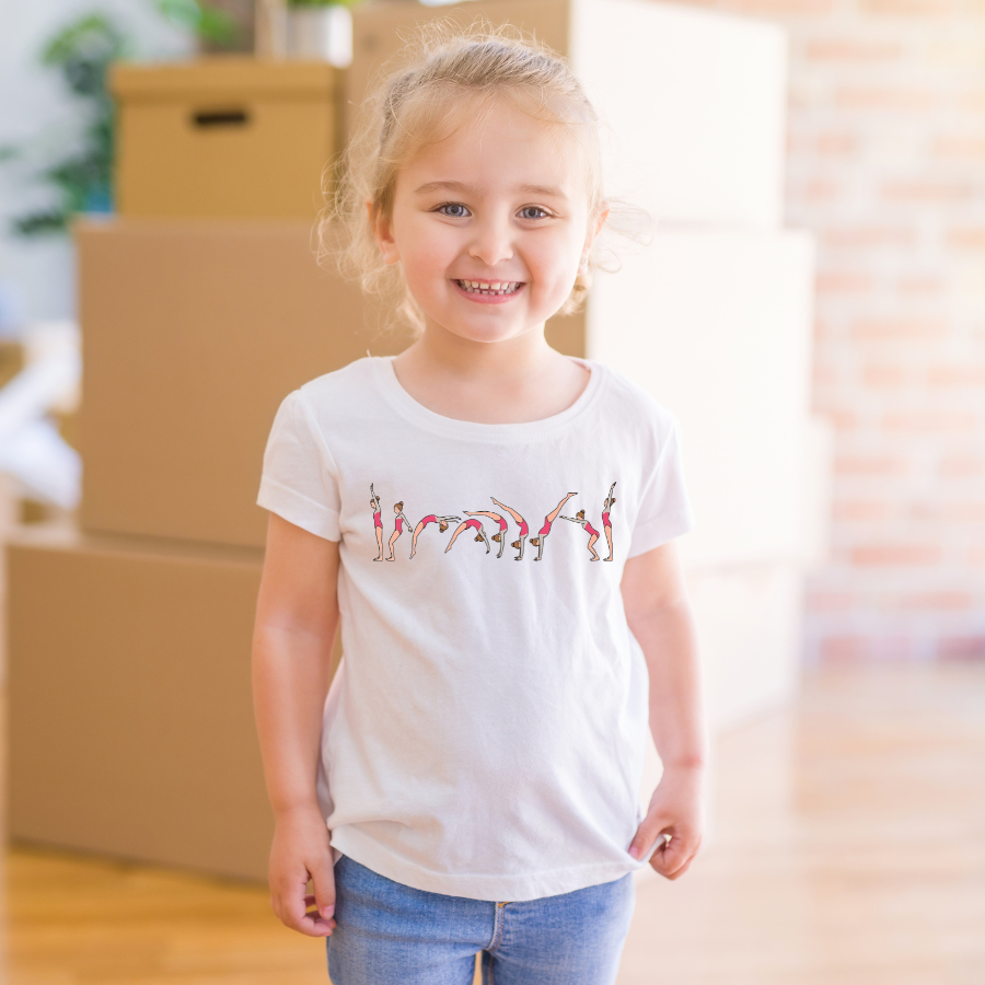 Flikflak - Cimnastik tutku tişörtü