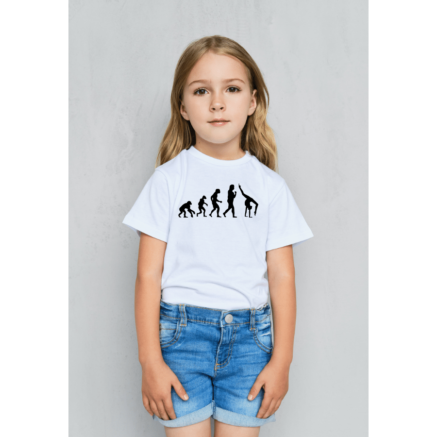 Kadın Cimnastik evrimi - Cimnastik tutku tişörtü