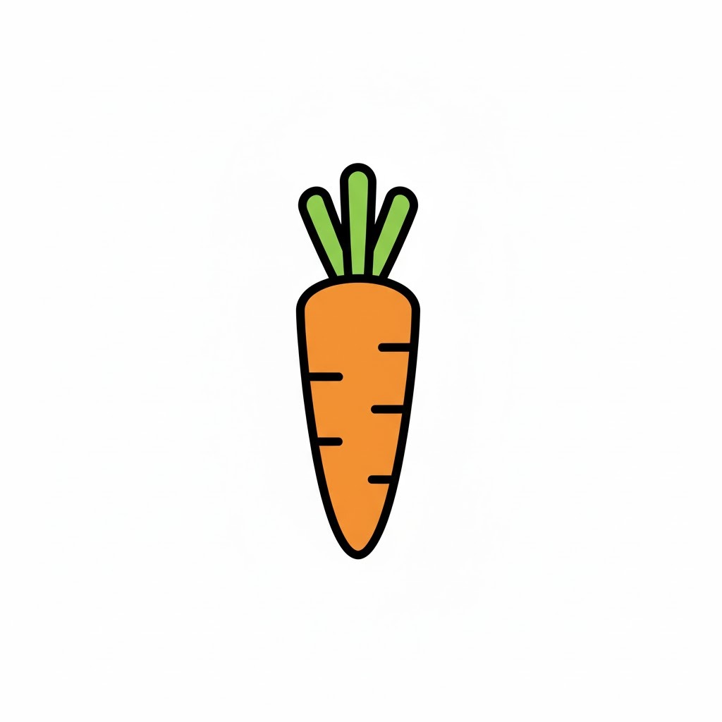 Full color carrot
