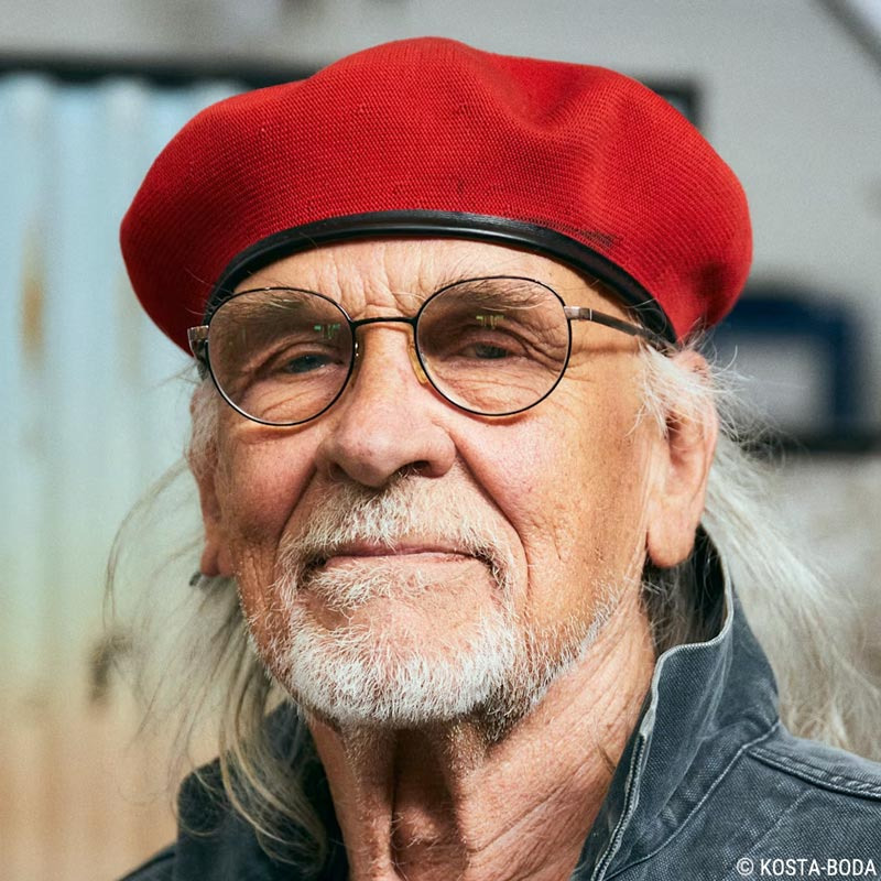 Bertil Vallien Maitre verrier chez Kosta-Boda