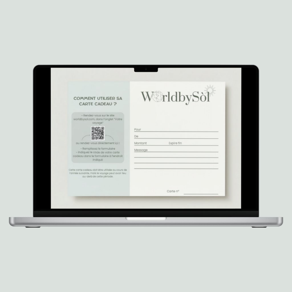 Carte Cadeau Voyage