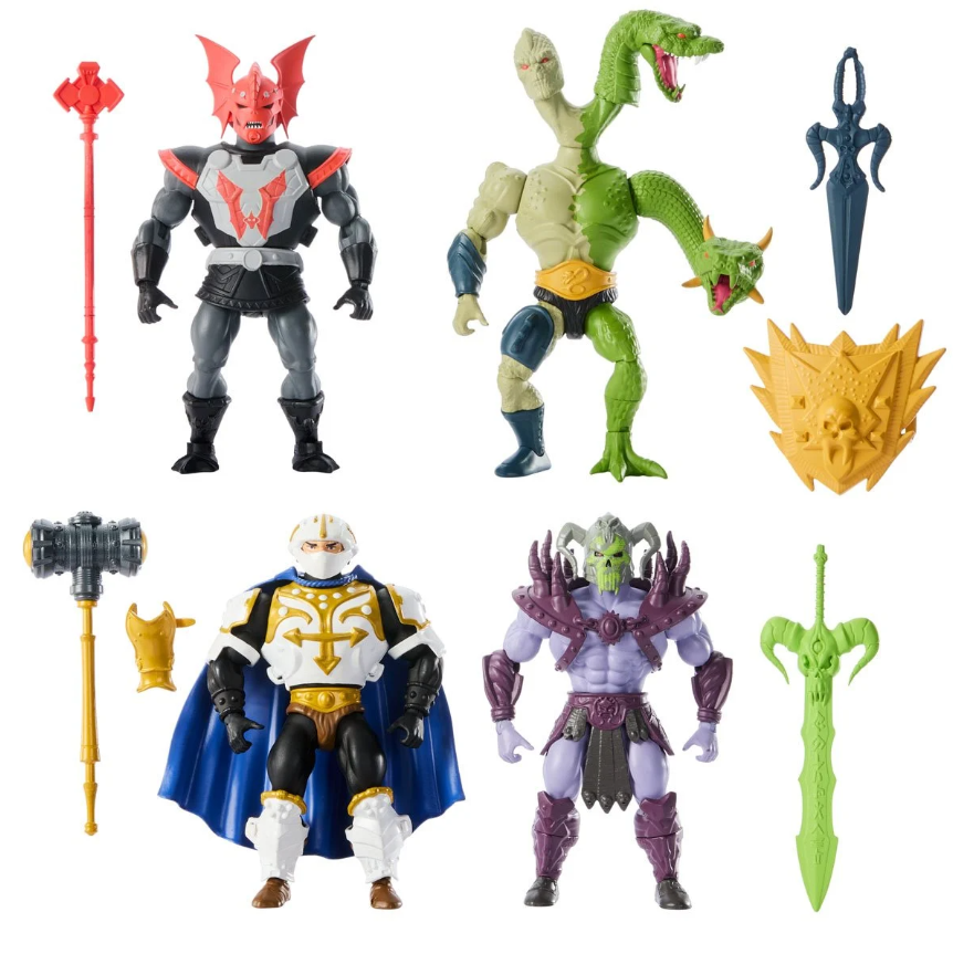 Masters of the Universe Origins Battle for Eternia Action Figure 4-Pack