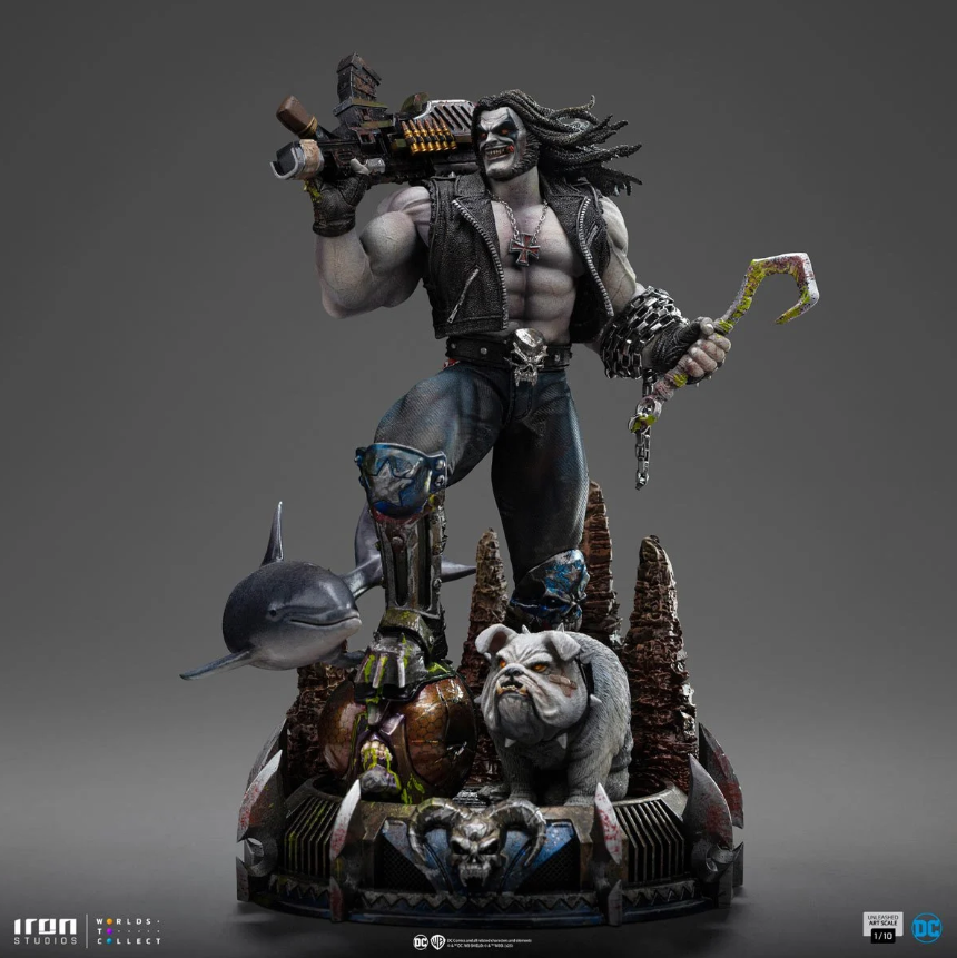 DC Comics Lobo Unleashed 1:10 Art Scale Limited Edition Statue
