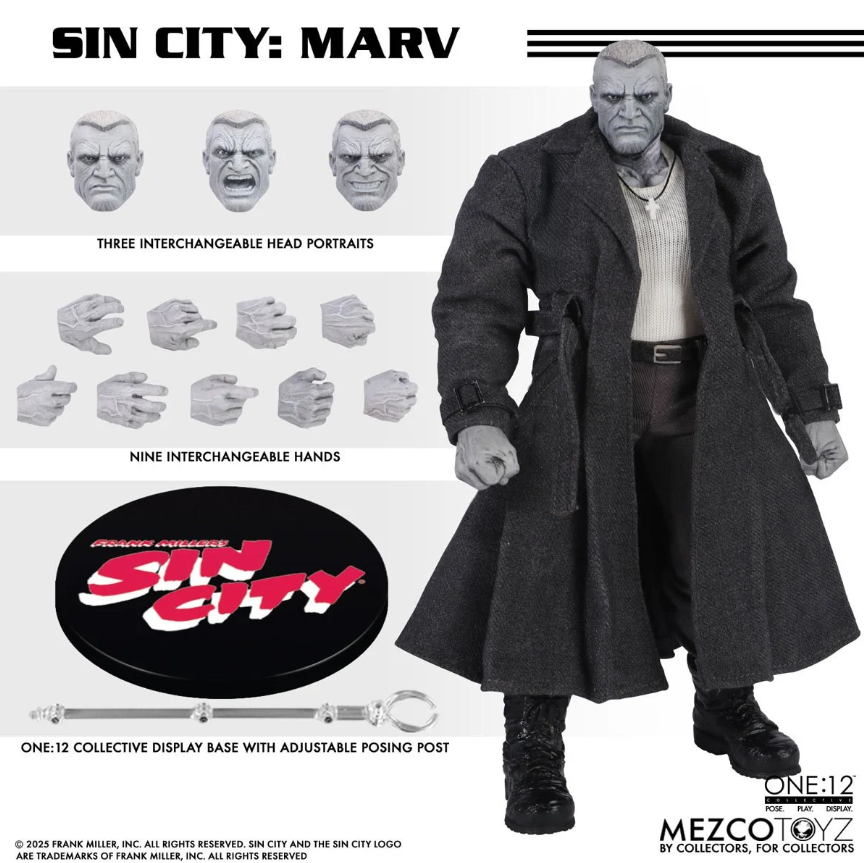 Sin City Marv One:12 Collective Action Figure