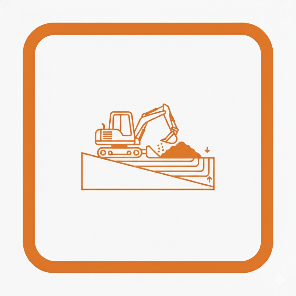 a construction worker is working on a construction site