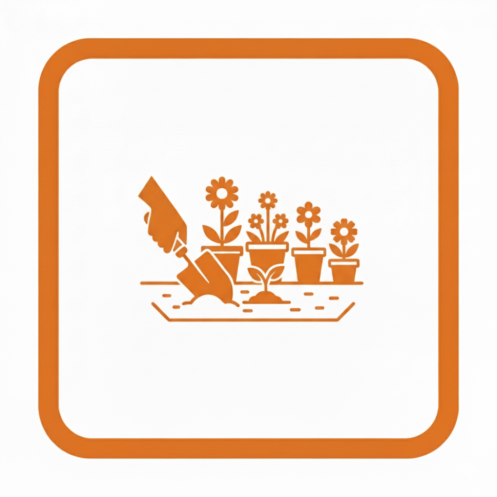 a person is holding a shovel and a shovel