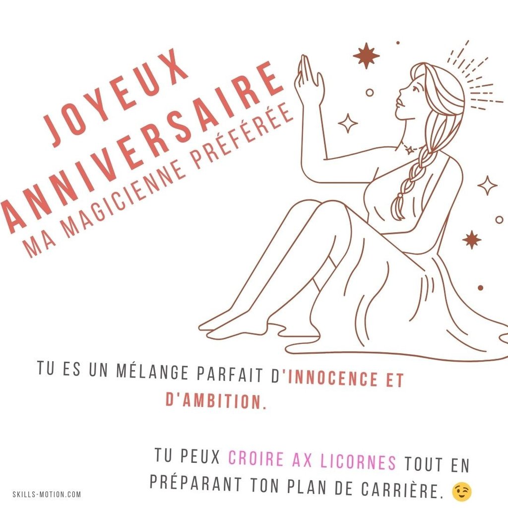 dessin de joyeux anniversaire humour jeune femme 20 ans