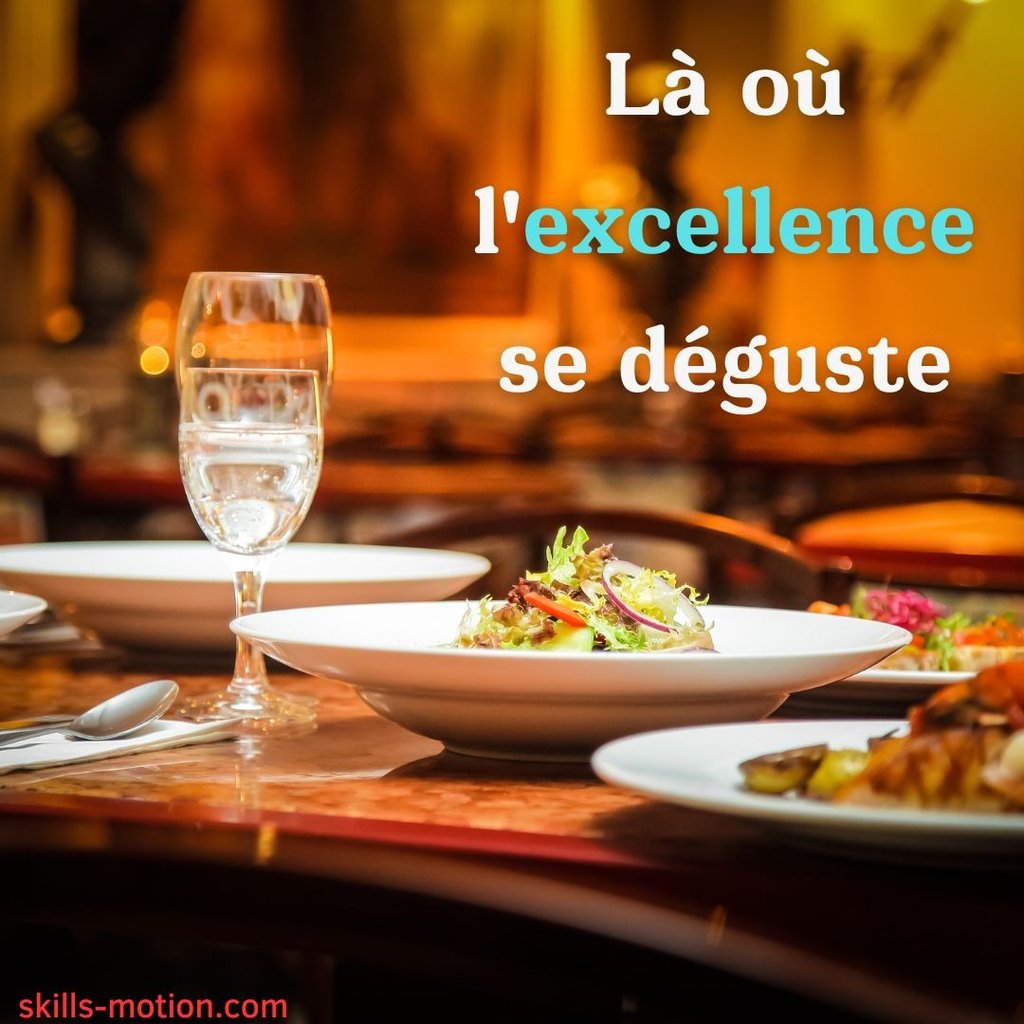 slogan de restaurant de luxe