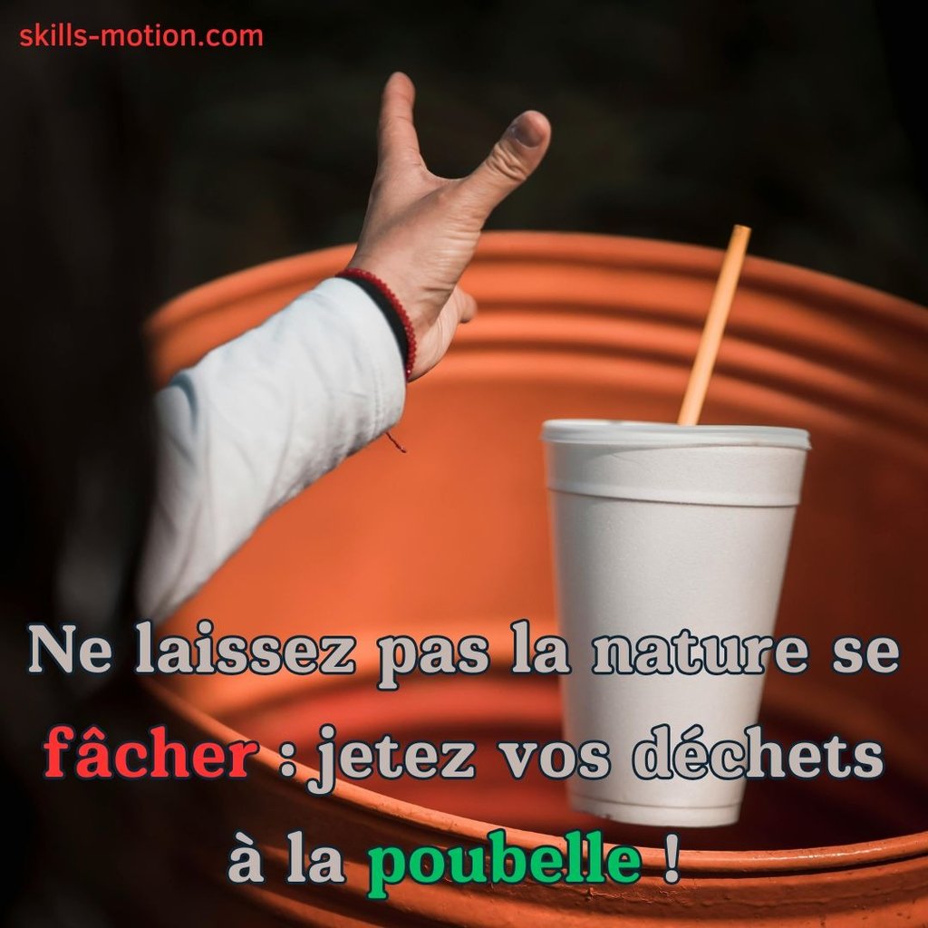 image slogan proprete environnement