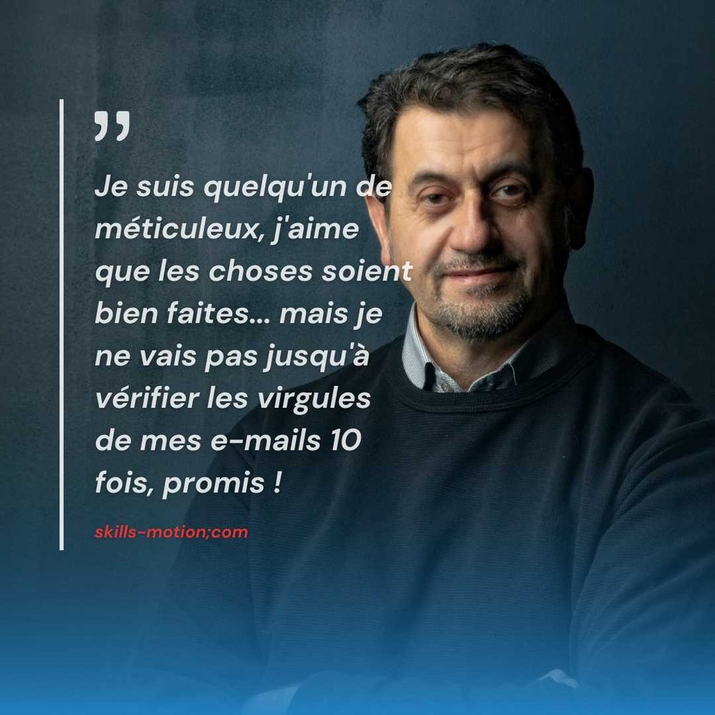 Se présenter de manière drôle : exemple du perfectionniste