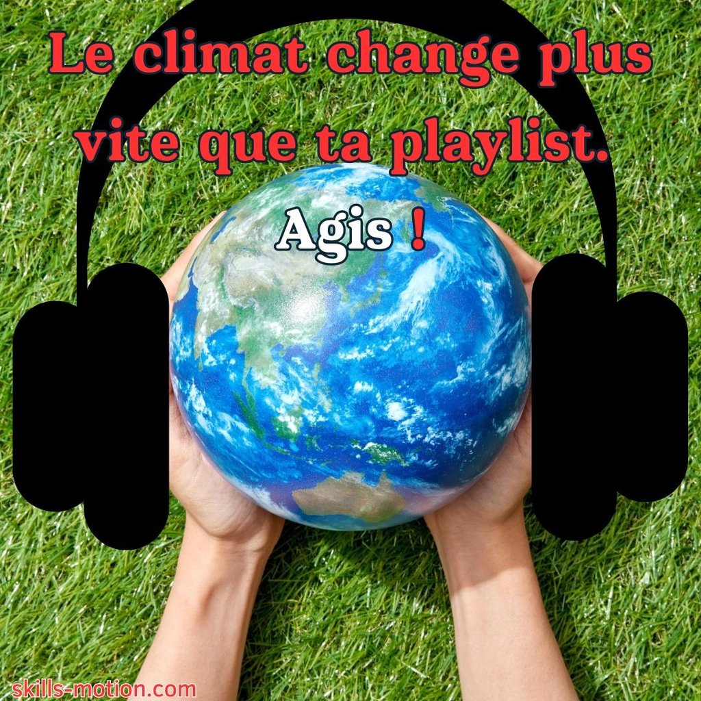 slogan climat jeunes affiche humour